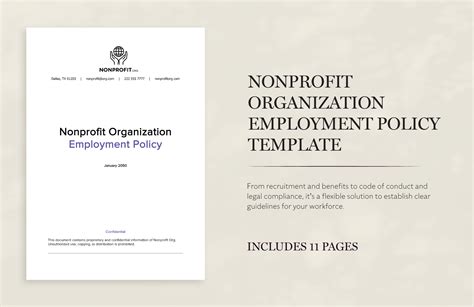 hr policies for nonprofit organizations|How to Create a Nonprofit Human Resources Policy.